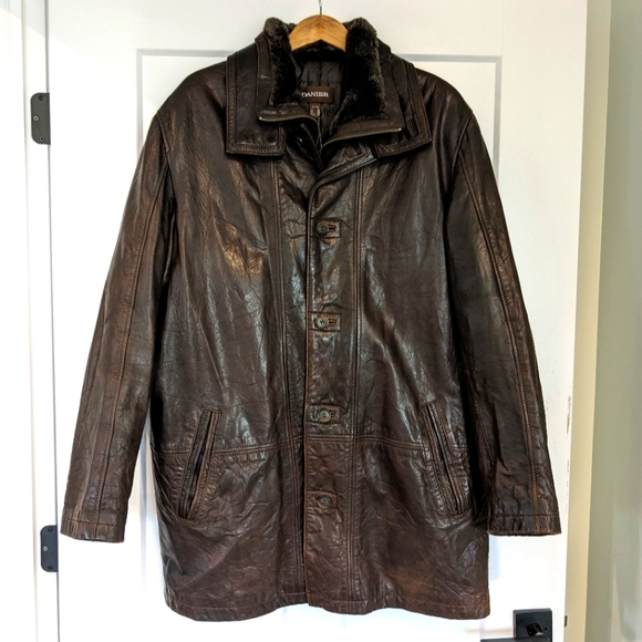 Danier Other - DANIER Men's Leather Coat